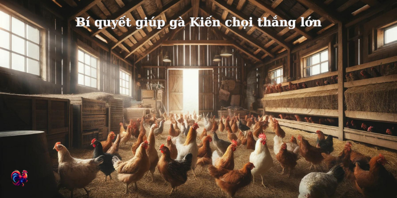 Bí quyết giúp gà Kiến chiến thắng